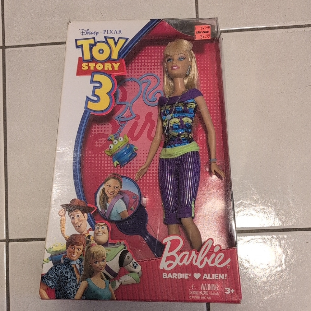NIB Barbie Toy Story 3 Doll